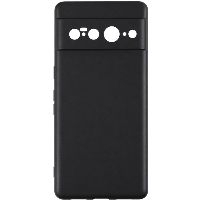 Soft Silicone Case for Google Pixel 7 Pro - Black