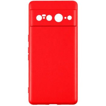Soft Silicone Case for Google Pixel 7 Pro - Red