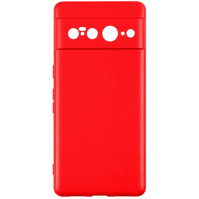 Soft Silicone Case for Google Pixel 7 Pro - Red