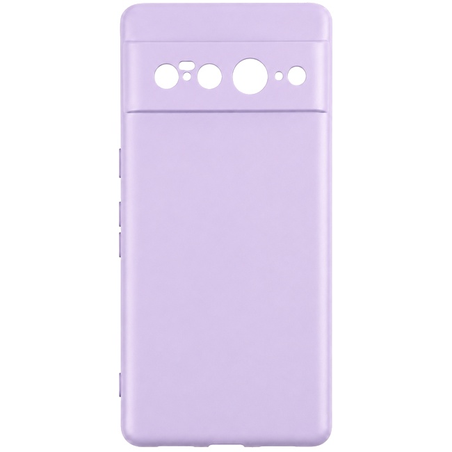 Soft Silicone Case for Google Pixel 7 Pro - Lilac