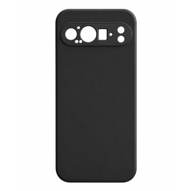 Soft Silicone Case for Google Pixel 9 Pro - Black