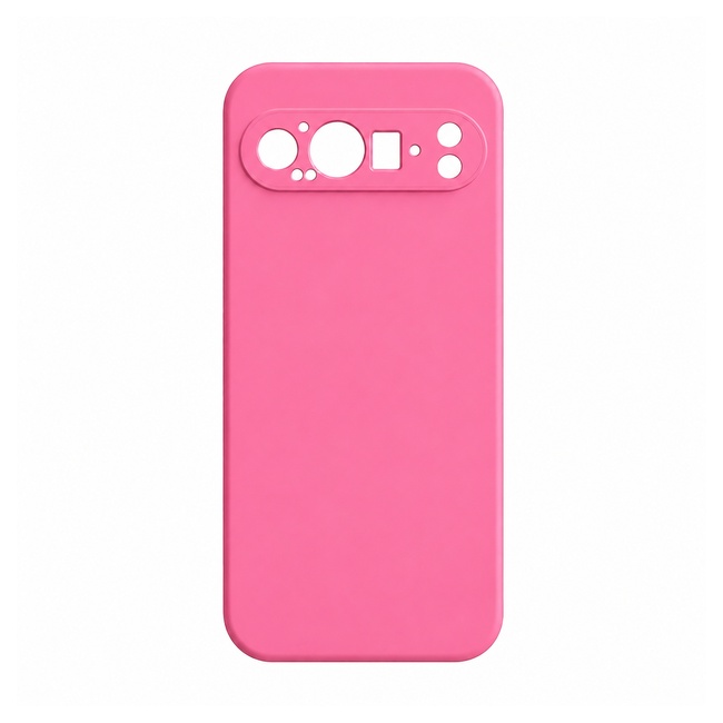 Soft Silicone Case for Google Pixel 9 Pro - Pink