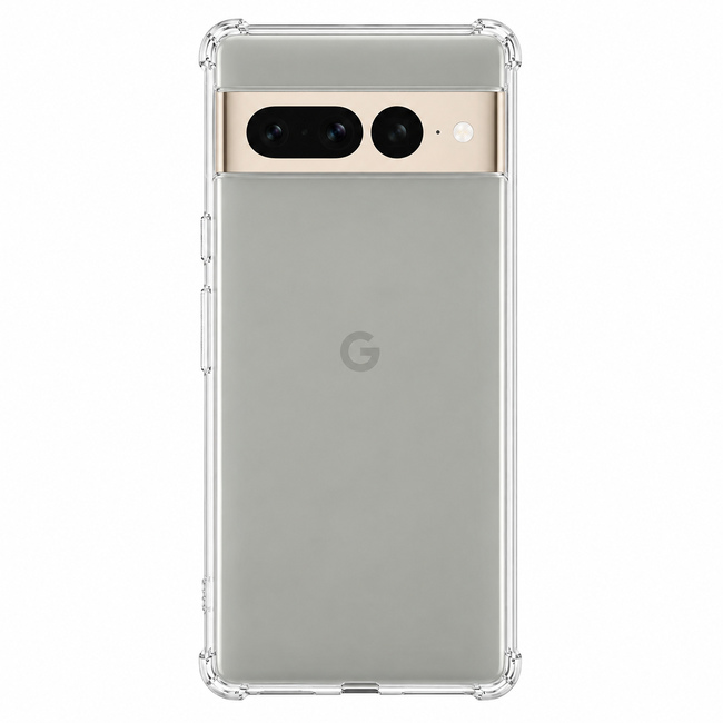 Διάφανη θήκη σιλικόνης για Google Pixel 7 Pro - διάφανη