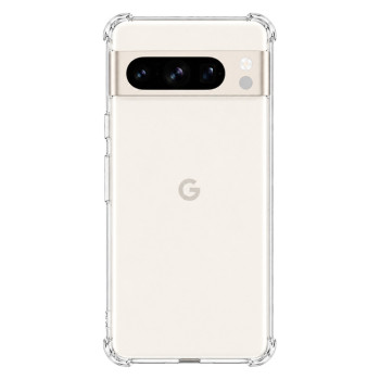 Διάφανη θήκη σιλικόνης για Google Pixel 8 Pro - διάφανη