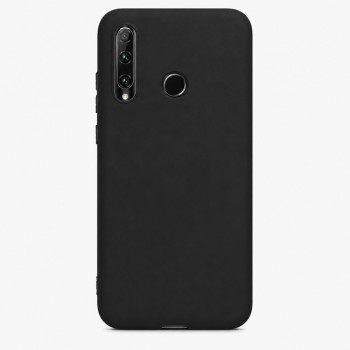 Soft Silicone Case for Honor 20 Lite - Black