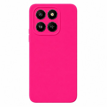Soft Silicone Case for Honor 400 Smart - Fuchsia