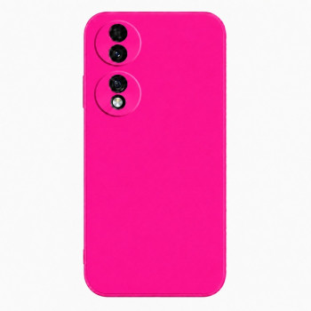 Soft Silicone Case for Honor 70 - Fuchsia