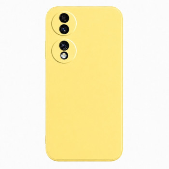 Soft Silicone Case for Honor 70 - Yellow