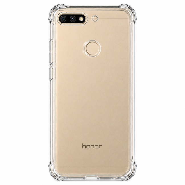 Διάφανη θήκη σιλικόνης για Honor 7C - διάφανη