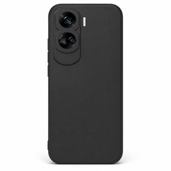 Soft Silicone Case for Honor 90 Lite - Black