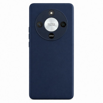 Soft Silicone Case for Honor Magic 6 Lite - Navy Blue