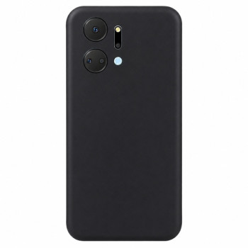 Soft Silicone Case for Honor X7A - Black