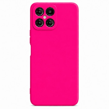 Soft Silicone Case for Honor X8 - Fuchsia