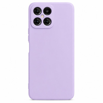 Soft Silicone Case for Honor X8 - Lilac
