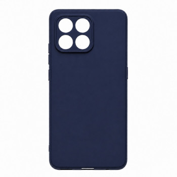 Soft Silicone Case for Honor X8A - Navy Blue