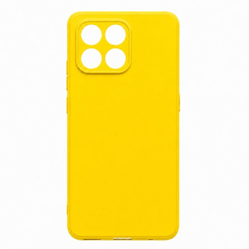 Soft Silicone Case for Honor X8A - Yellow