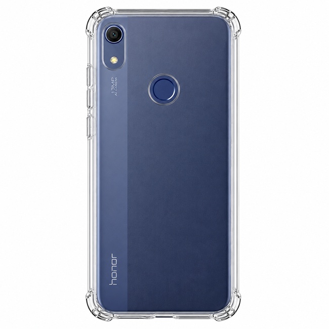 Διάφανη θήκη σιλικόνης για Honor 8A - διάφανη