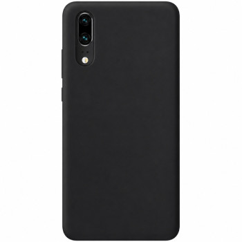 Θήκη σιλικόνης για Huawei P20 - μαύρη