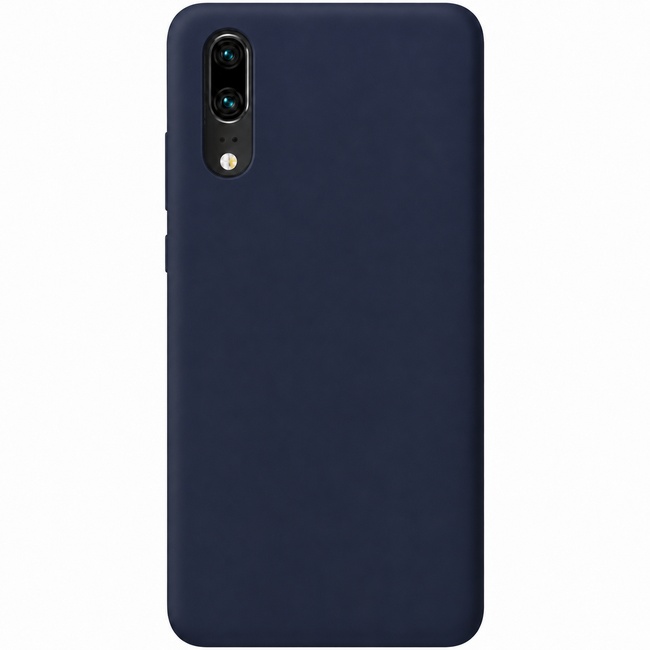 Θήκη σιλικόνης για Huawei P20 - μπλε ναυτικό