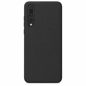 Θήκη σιλικόνης για Huawei 20 Pro - μαύρη