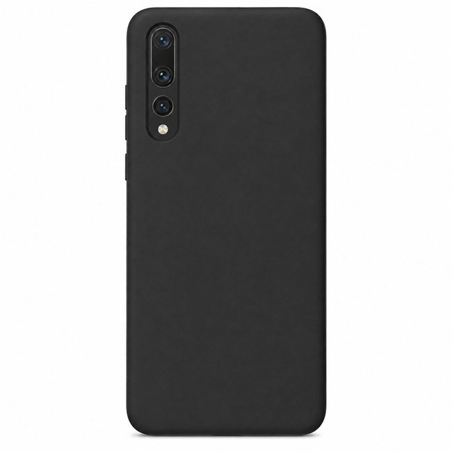 Θήκη σιλικόνης για Huawei 20 Pro - μαύρη