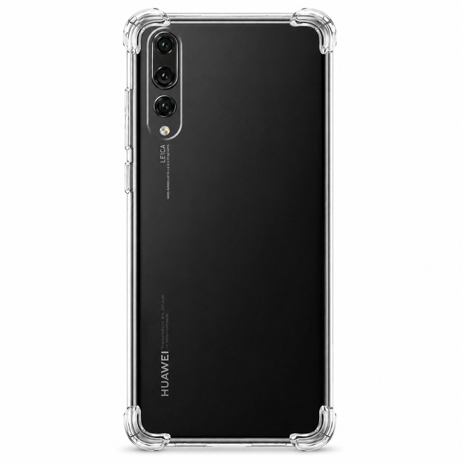 Διάφανη θήκη σιλικόνης για Huawei P20+ - διάφανη