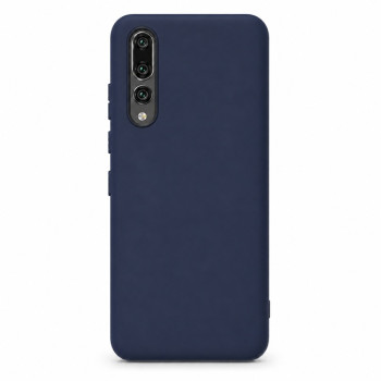 Θήκη σιλικόνης για Huawei P20 Pro - μπλε ναυτικό
