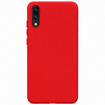 Θήκη σιλικόνης για Huawei P20 - κόκκινη