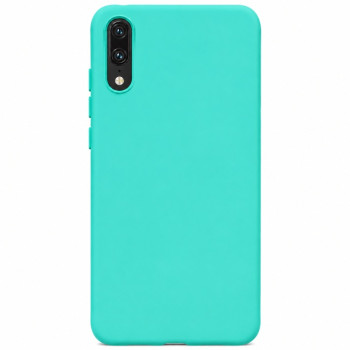 Θήκη σιλικόνης για Huawei P20 - turquoise