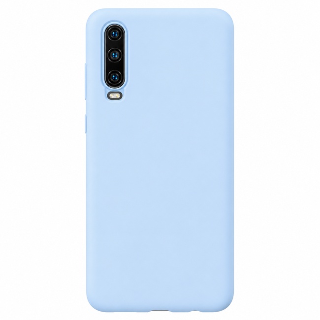 Θήκη σιλικόνης για Huawei P30 - γαλάζια