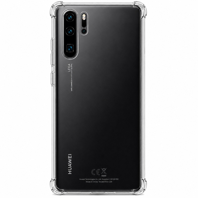 Διάφανη θήκη σιλικόνης για Huawei P30 Pro - διάφανη