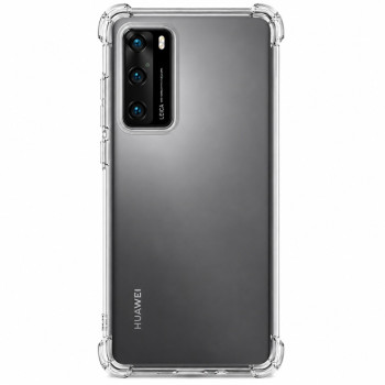 Διάφανη θήκη σιλικόνης για Huawei P40 - διάφανη