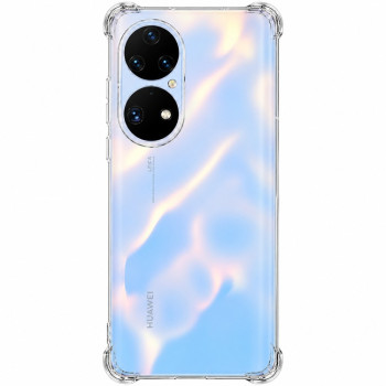 Διάφανη θήκη σιλικόνης για Huawei P50 - διάφανη