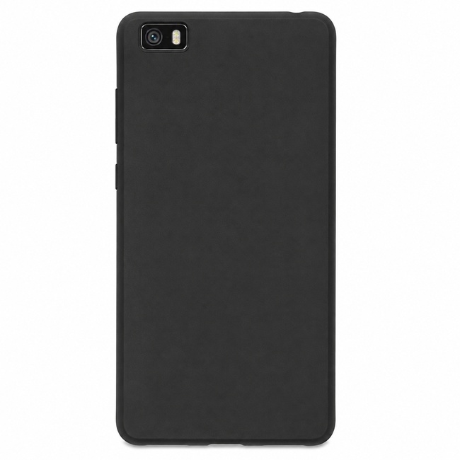 Θήκη σιλικόνης για Huawei P8 Lite - μαύρη