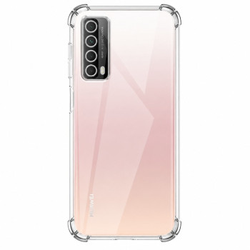 Διάφανη θήκη σιλικόνης για Huawei P SMART 2021 - διάφανη