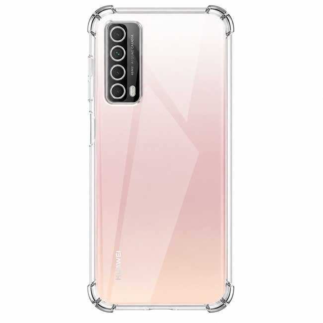 Διάφανη θήκη σιλικόνης για Huawei P SMART 2021 - διάφανη