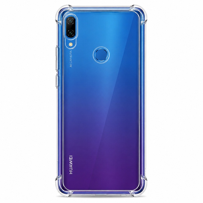Διάφανη θήκη σιλικόνης για Huawei P SMART Y9 PRIME 2019 - διάφανη