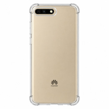 Διάφανη θήκη σιλικόνης για Huawei Y6 2018 - διάφανη