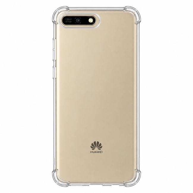Διάφανη θήκη σιλικόνης για Huawei Y6 2018 - διάφανη