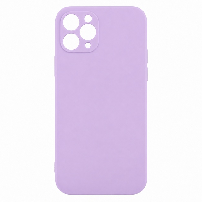 Μαλακή θήκη σιλικόνης για Apple iPhone 11 Pro Max - λιλά