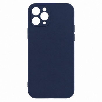 Soft Silicone Case for Apple iPhone 11 Pro - Navy Blue