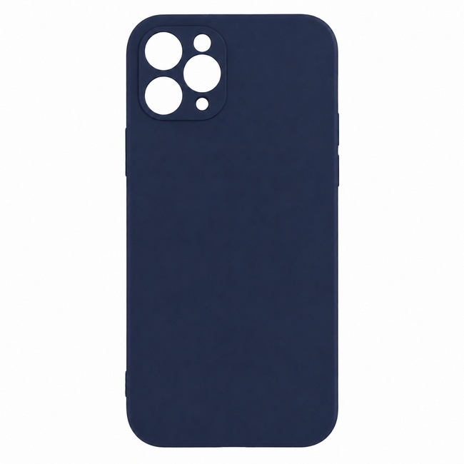Μαλακή θήκη σιλικόνης για Apple iPhone 11 Pro Max - μπλε ναυτικό