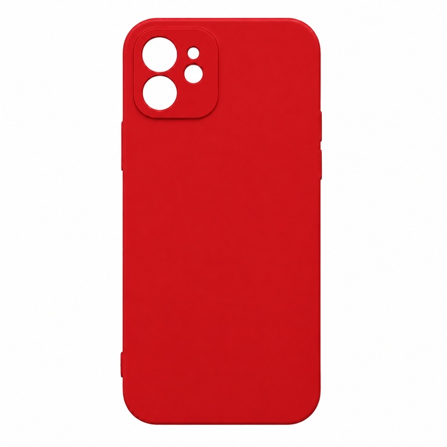Μαλακή θήκη σιλικόνης για Apple iPhone 11 - κόκκινη