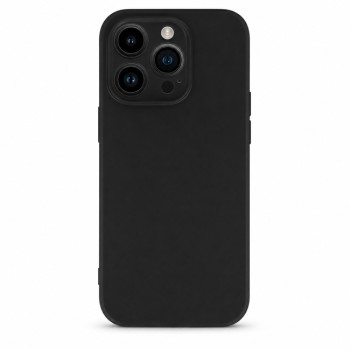 Soft Silicone Case for Apple iPhone 12 Pro - Black