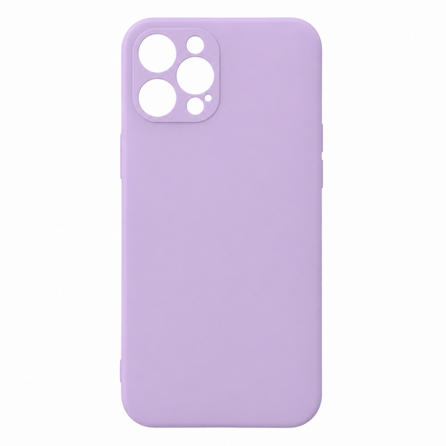 Μαλακή θήκη σιλικόνης για Apple iPhone 16 Pro Max - λιλά