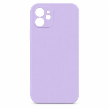 Soft Silicone Case for Apple iPhone 12 - Lilac
