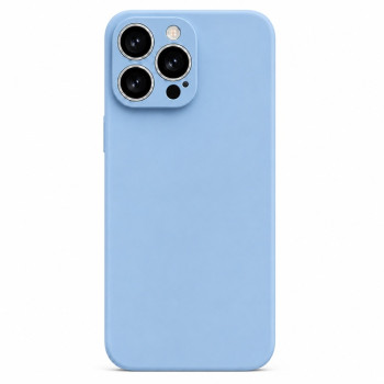 Soft Silicone Case for Apple iPhone 14 Pro Max - Sky Blue