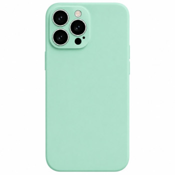 Soft Silicone Case for Apple iPhone 14 Pro Max - Mint Green