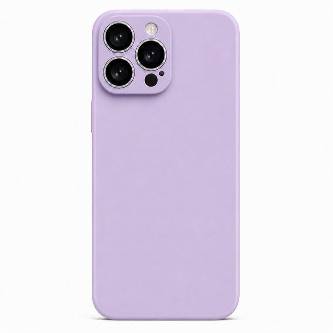 Μαλακή θήκη σιλικόνης για Apple iPhone 14 Pro Max - λιλά