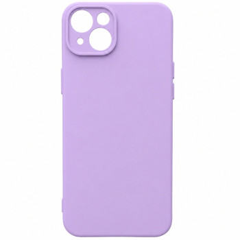 Soft Silicone Case for Apple iPhone 15 Plus - Lilac